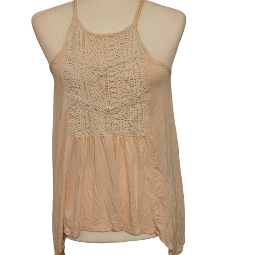 xhilaration embroidered ascending tank